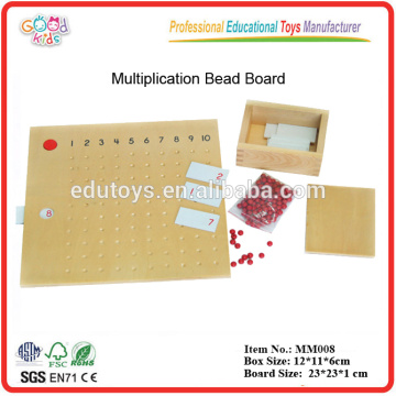 Montessori Material Multiplication Bead Board